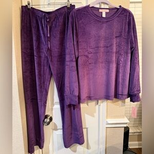 Christian Siriano Rich Purple Garment Set